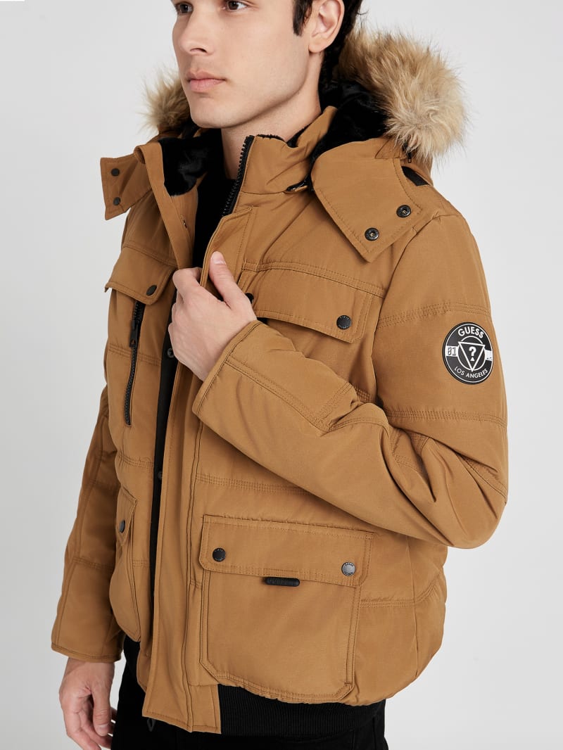 Dustin Puffer Jacket GUESS Factory Ca