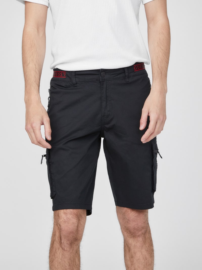 Karius Poplin Shorts | GUESS Factory