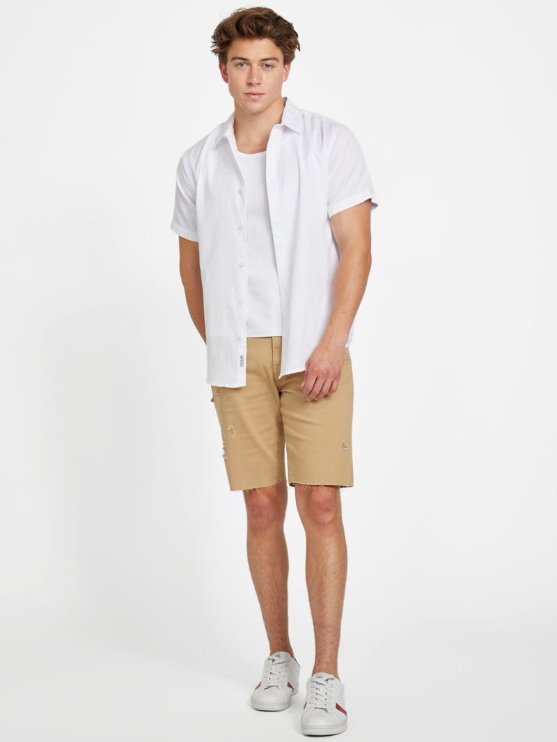 6-14 YEARS/CHECKERBOARD SWIM SHORTS - Yellow | ZARA Canada