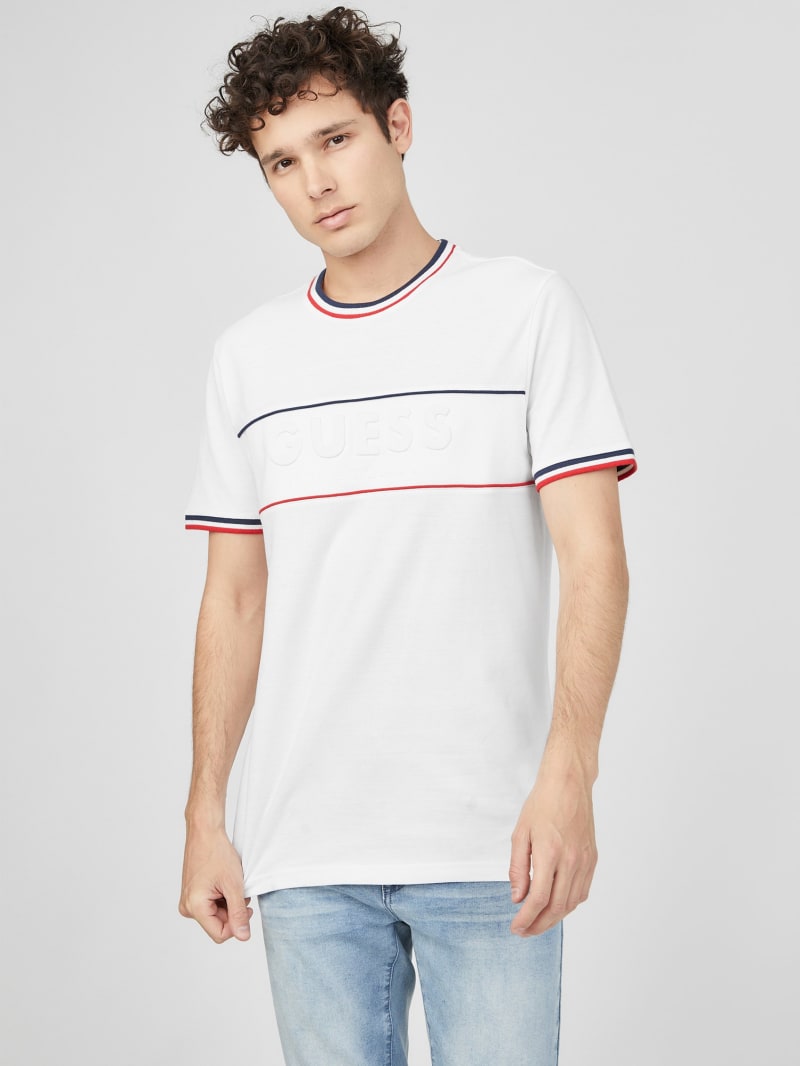 Zion Striped Ringer Tee