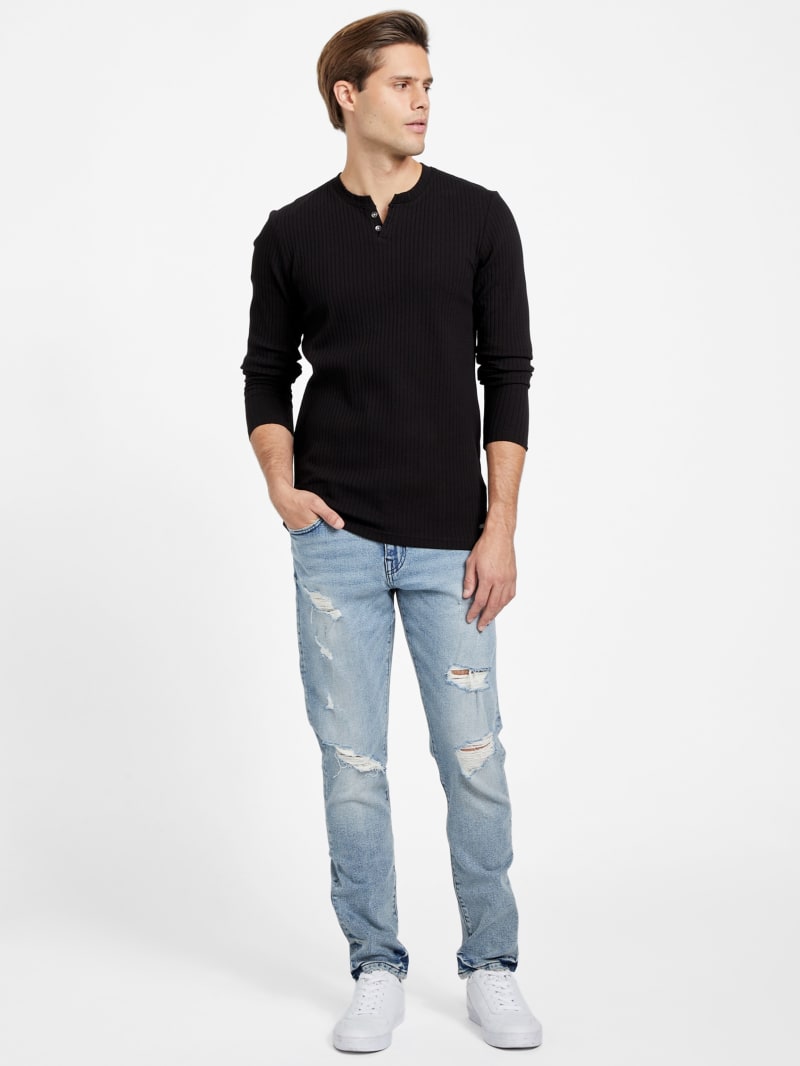 Eco Nico Destroyed Skinny Jeans | GUESS Factory