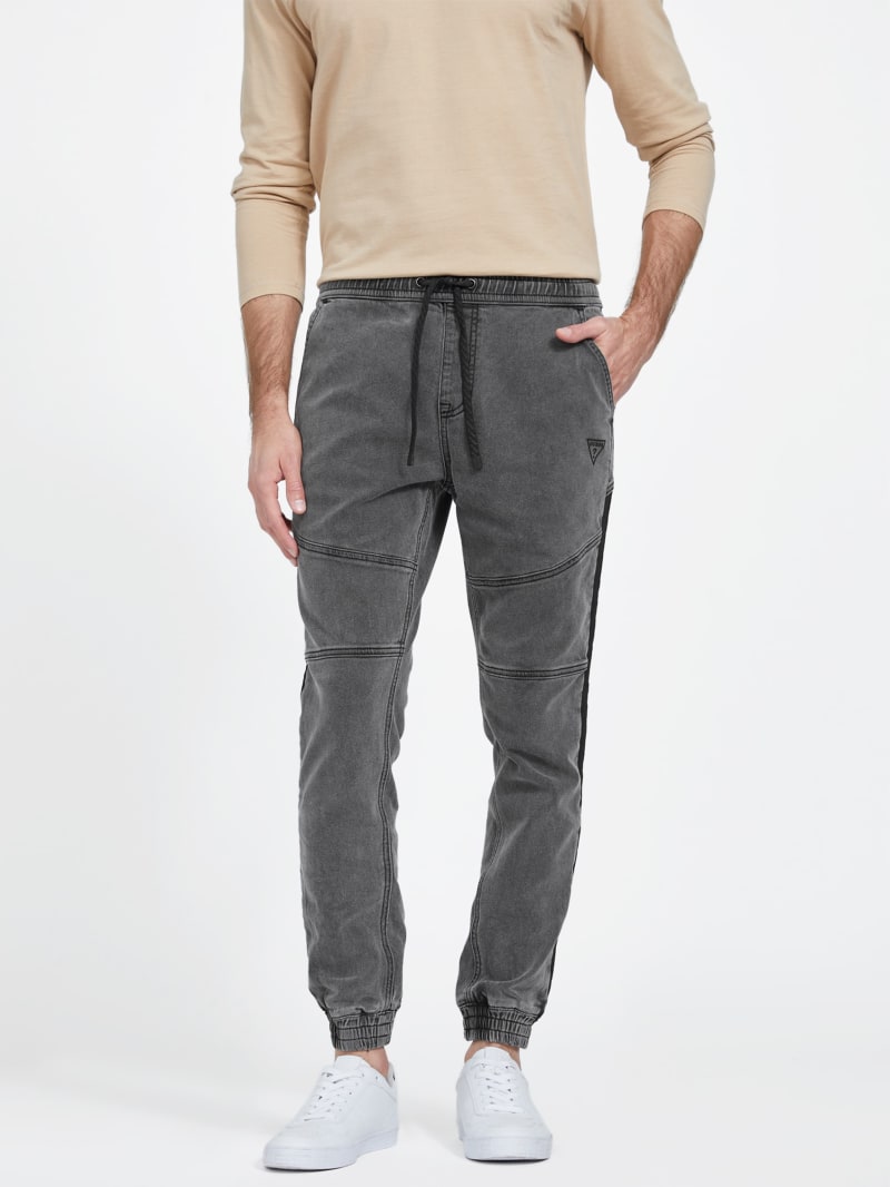 Guess denim joggers hotsell