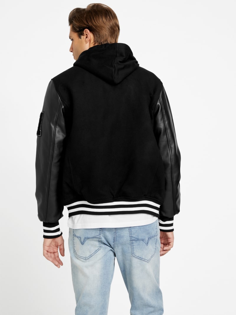 Park Hooded Varsity Jacket