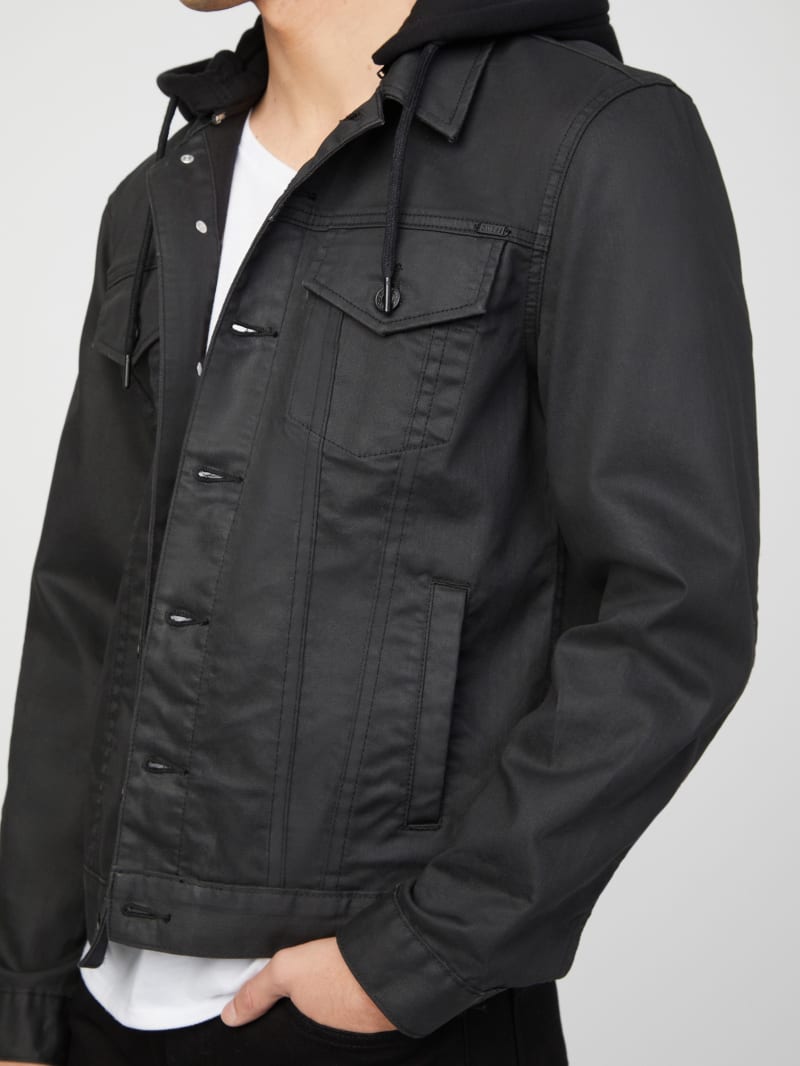 Guess factory denim jacket new arrivals