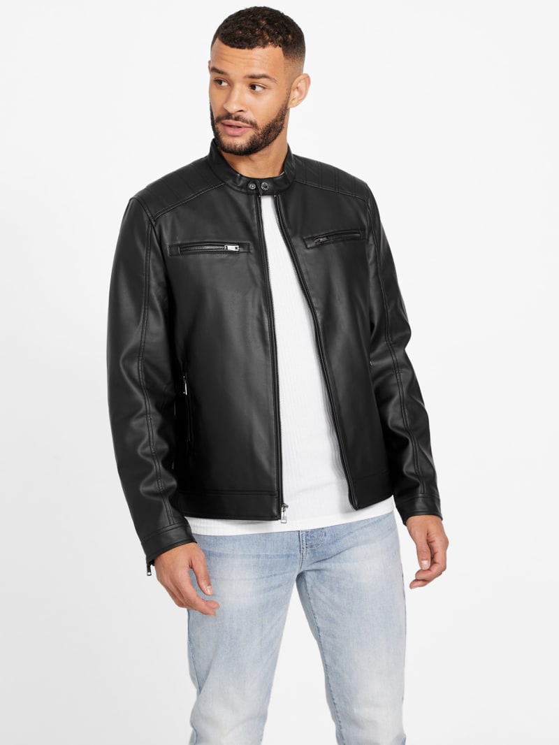 Zacky Moto Faux-Leather Jacket