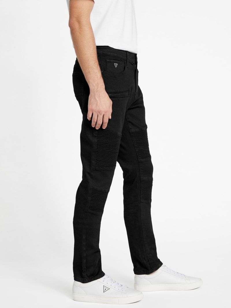 Eco Fendet Moto Skinny Jeans