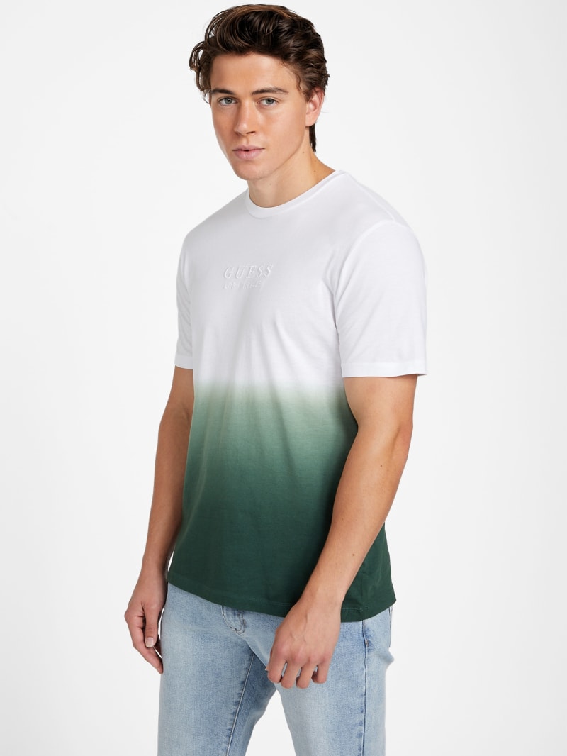 Alessio DipDye Logo Tee GUESS Factory