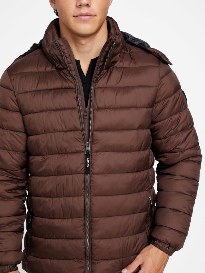Eco Harrison Puffer Jacket | GUESS Factory