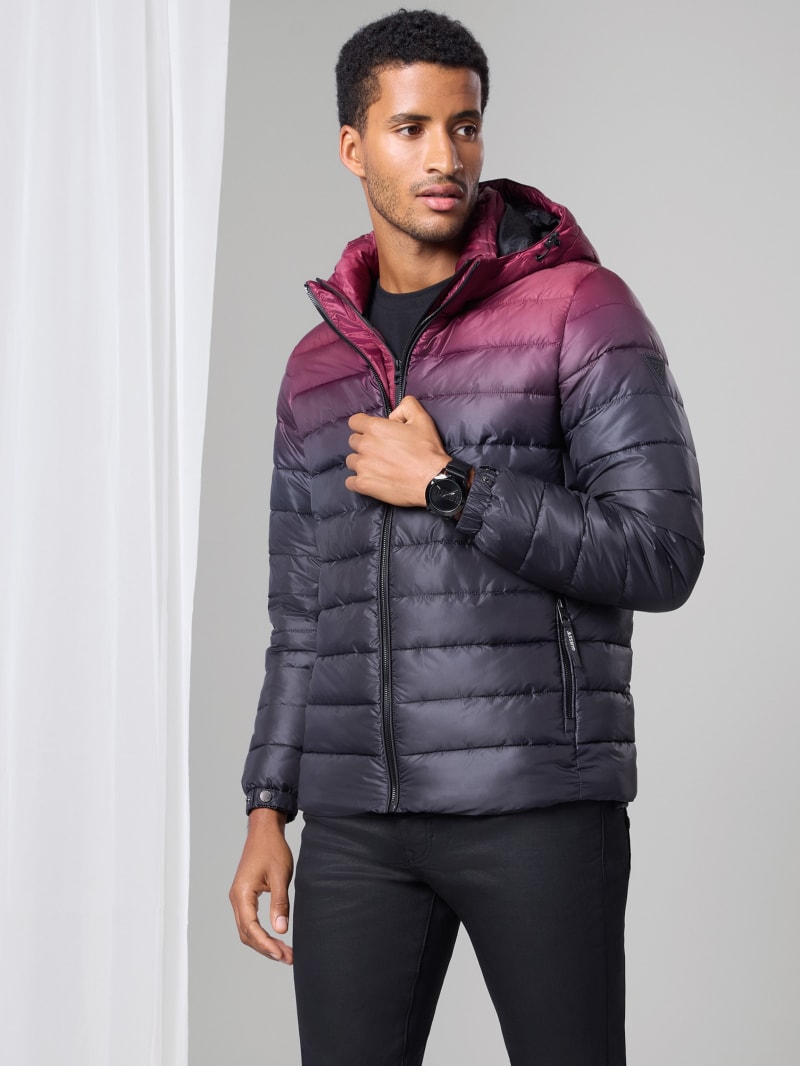 Harrison Ombre Puffer Jacket | GUESS Factory