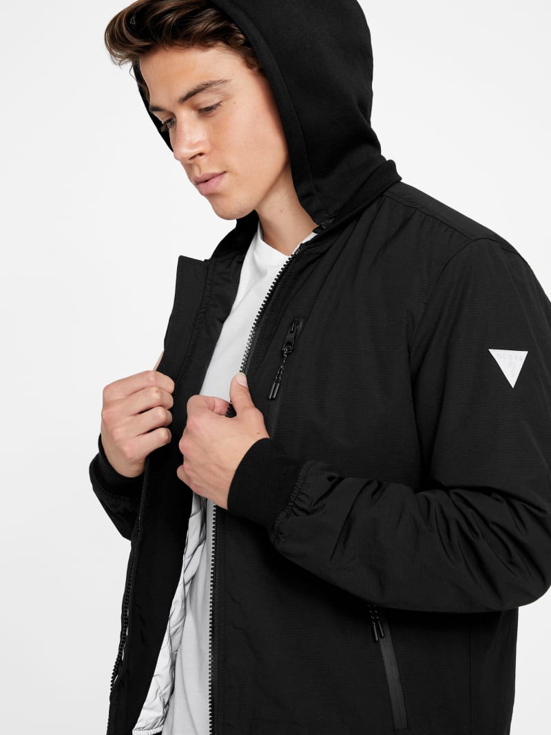 Sal Hooded Jacket | GUESS Factory