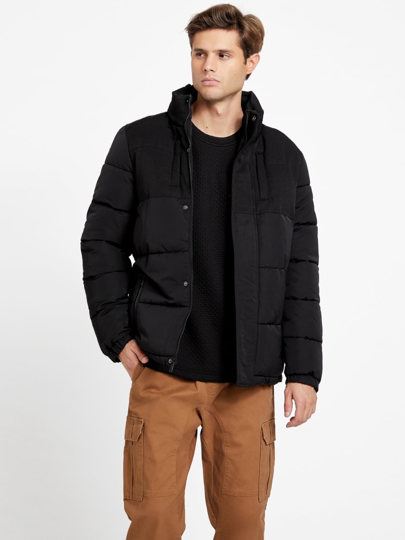 Angelo Nylon Puffer Jacket | GUESS Factory