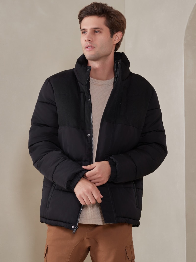 Noah nylon hotsell puffer jacket guess