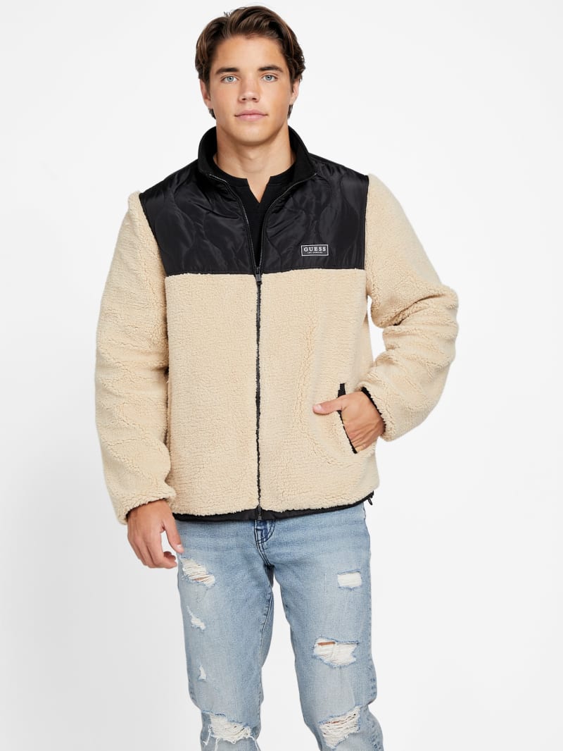 Chico Sherpa Jacket | GUESS Factory