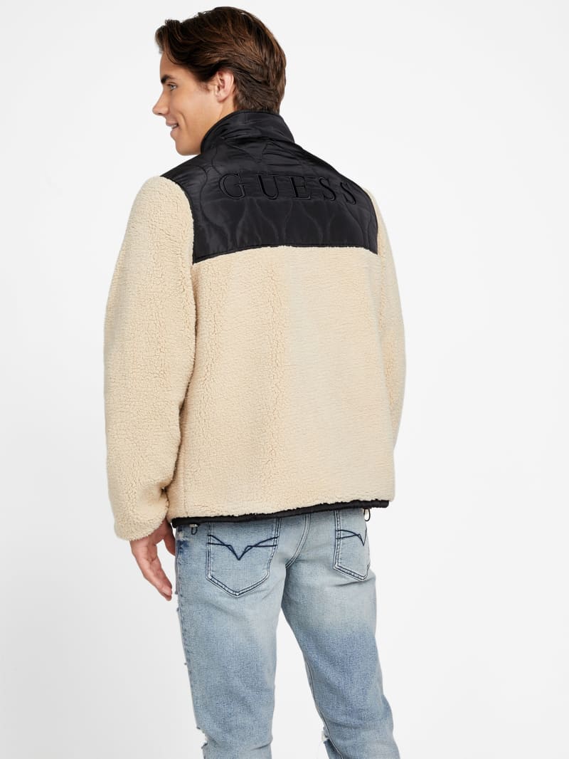 Chico Sherpa Jacket | GUESS Factory