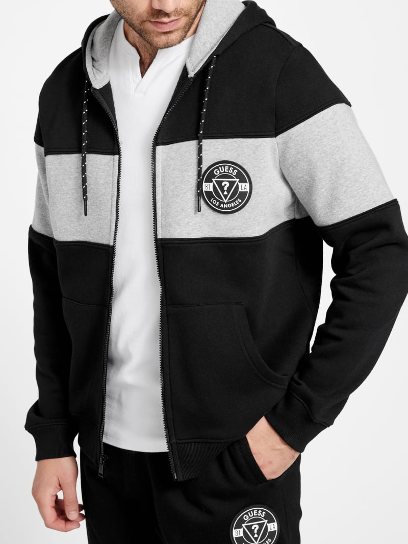 Guess zip hoodie sales