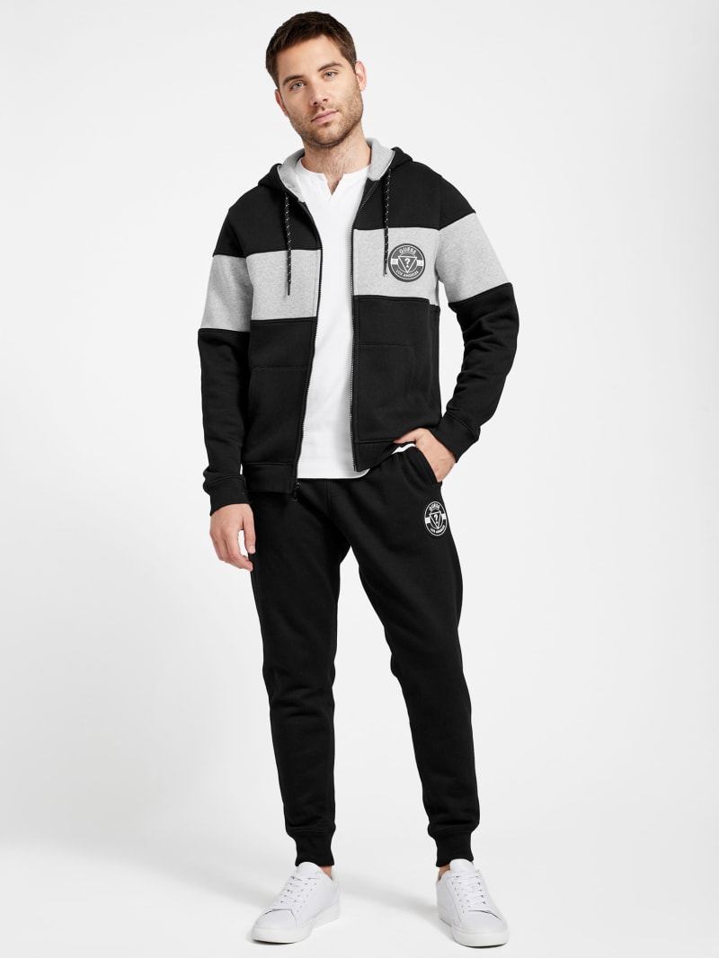 Eco Thor Color-Block Zip Hoodie