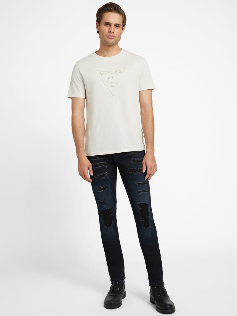 Guess ripped discount skinny jeans
