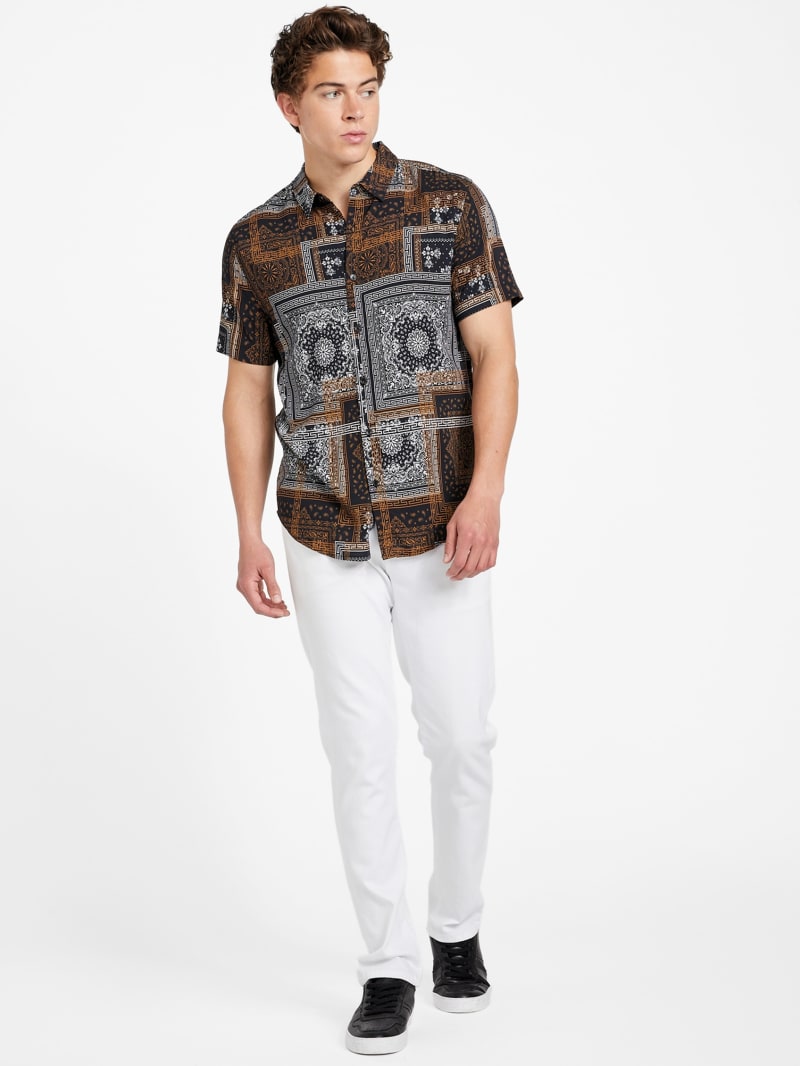 Timo Bandana Shirt | GUESS Factory