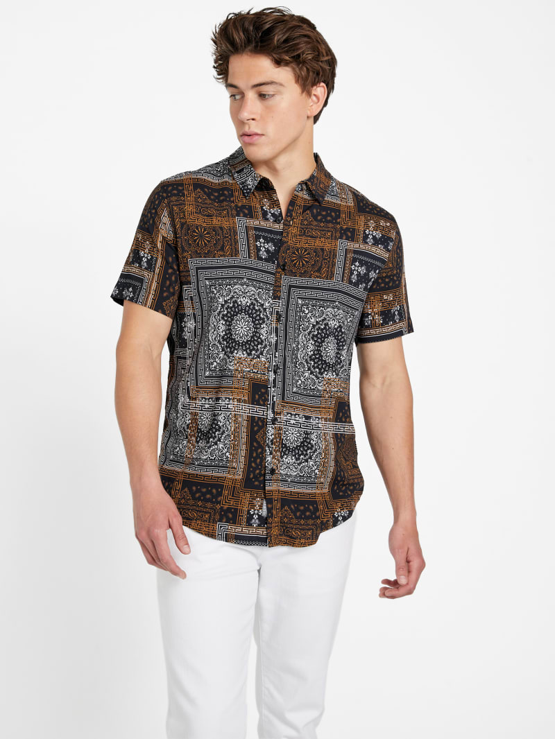 Timo Bandana Shirt | GUESS Factory