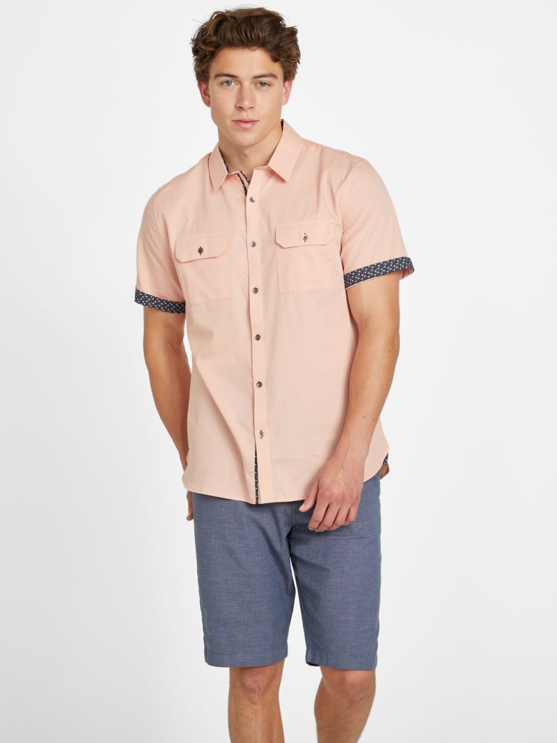 Ashwin Dobby Short-Sleeve Shirt