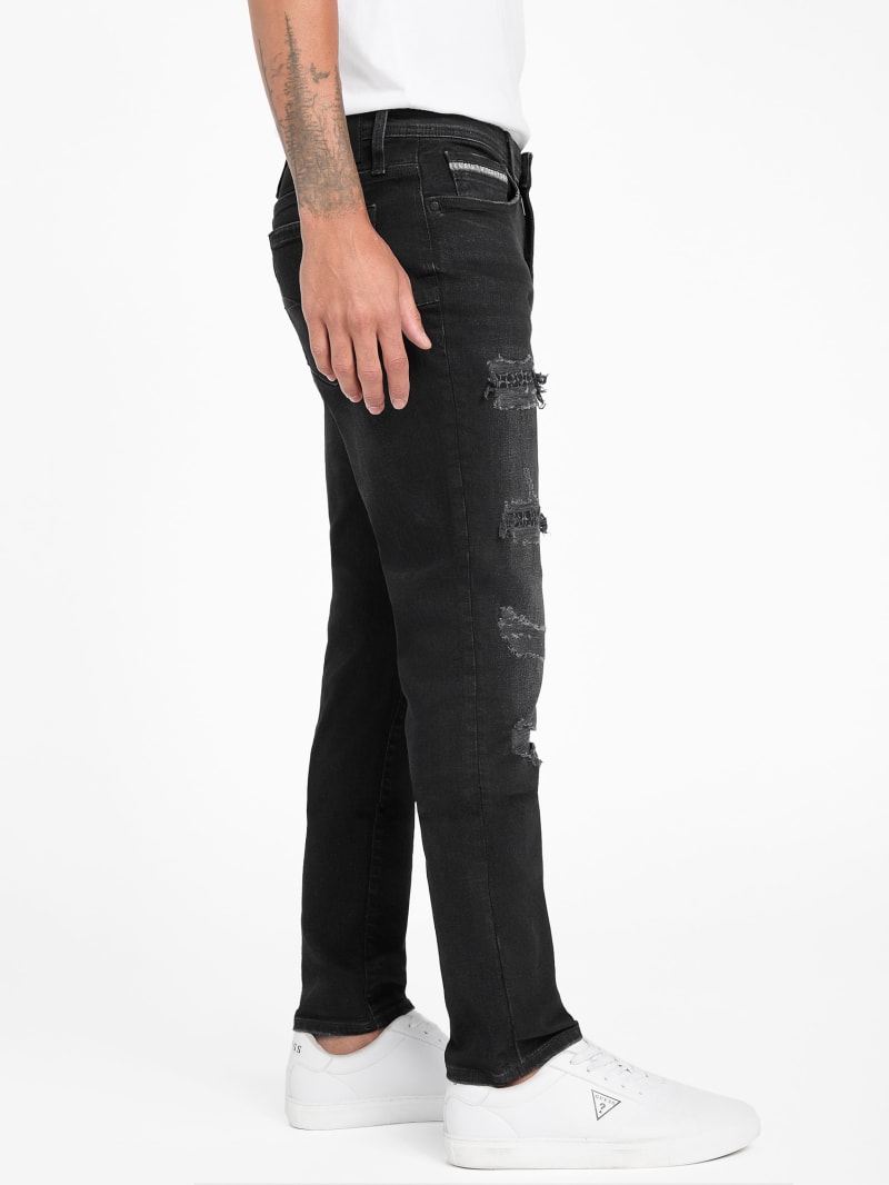 【期間限定送料無料】 Destroyed Zaid Skinny Factory GUESS | Jeans パンツ
