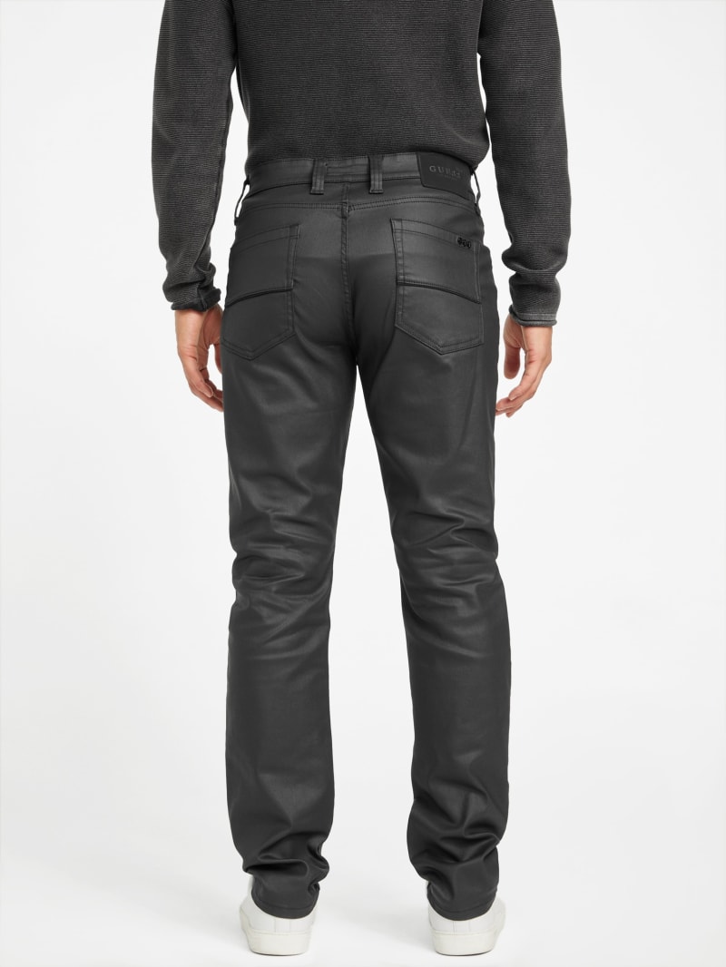 Eco Black Denim Slim Jeans (3m-7) | GUESS