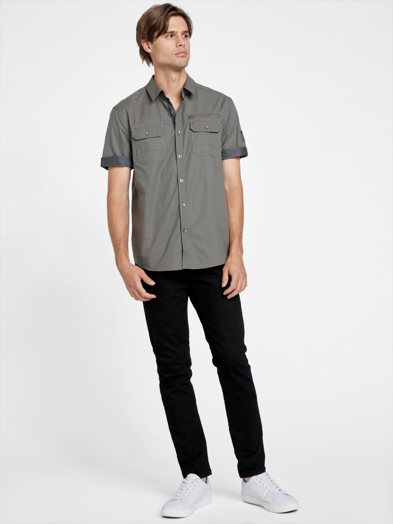 Eddie Short-Sleeve Shirt | GUESS Factory
