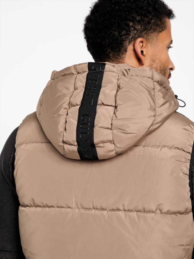 Osvald Puffer Vest | GUESS Factory