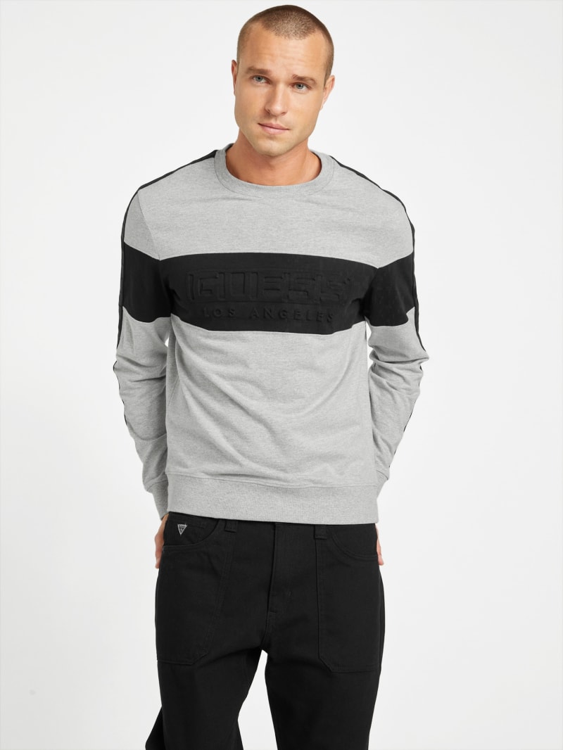 Eco Denbi Embossed Tee | GUESS Factory