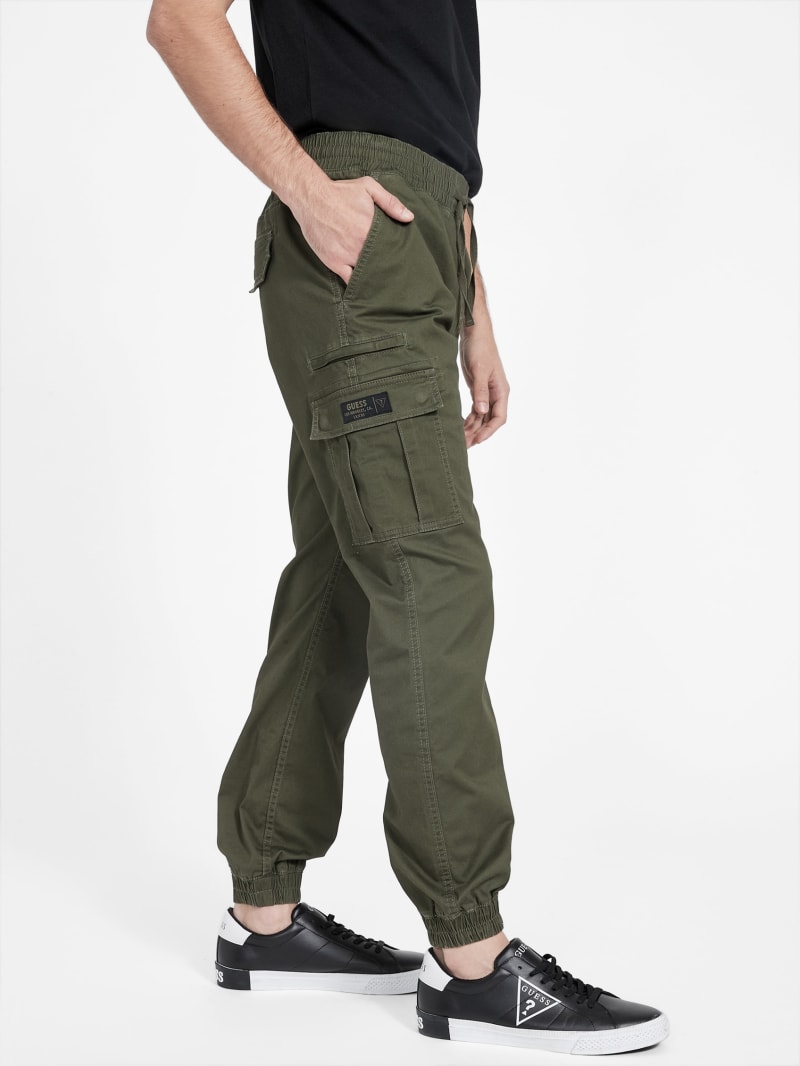 Guess cargo pants mens on sale