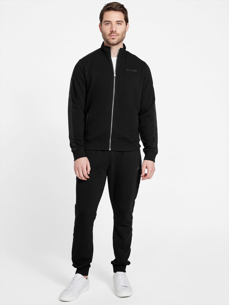 Guess Factory Adley Logo Joggers in Black