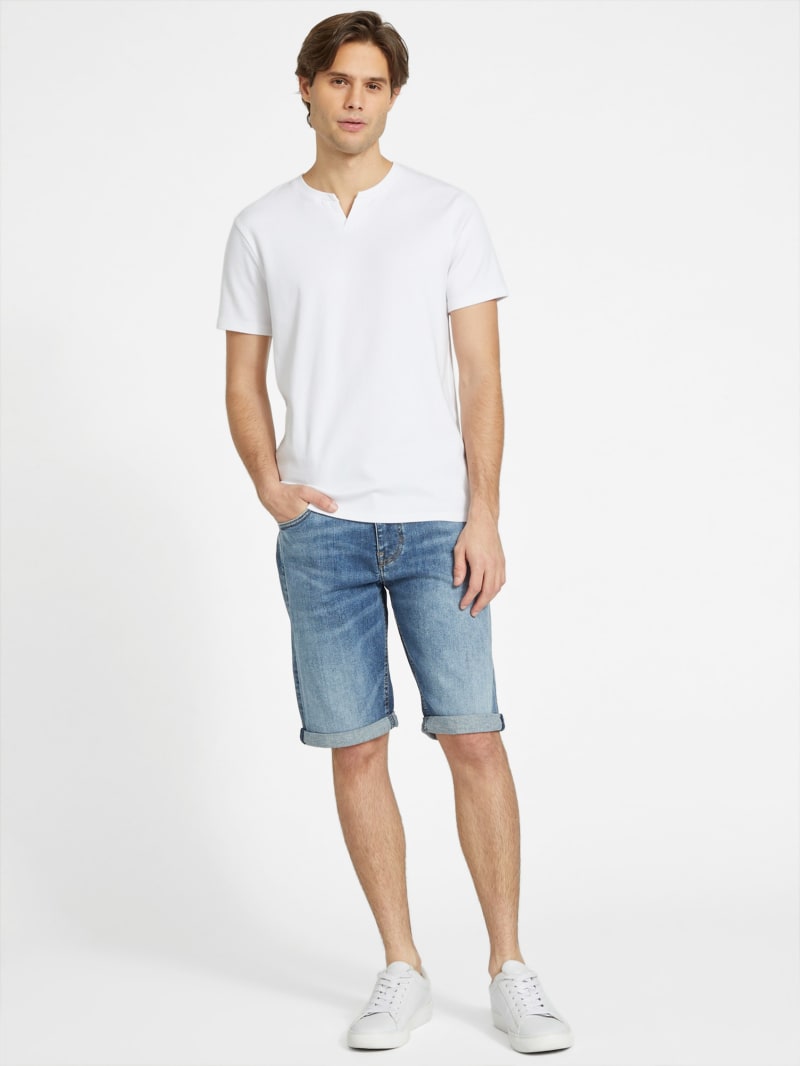 Eco Trent Rolled Shorts | GUESS Factory