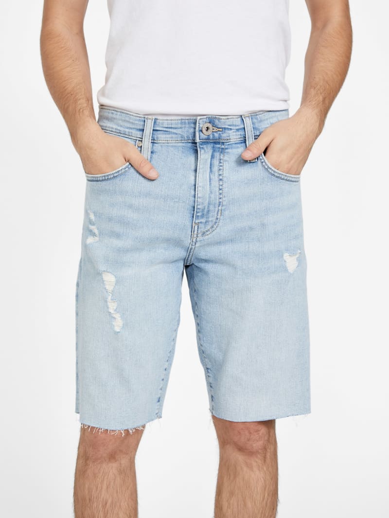 Guess men's denim shorts outlet