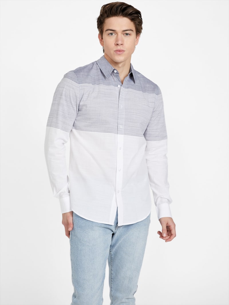 Stefano Color Block Shirt