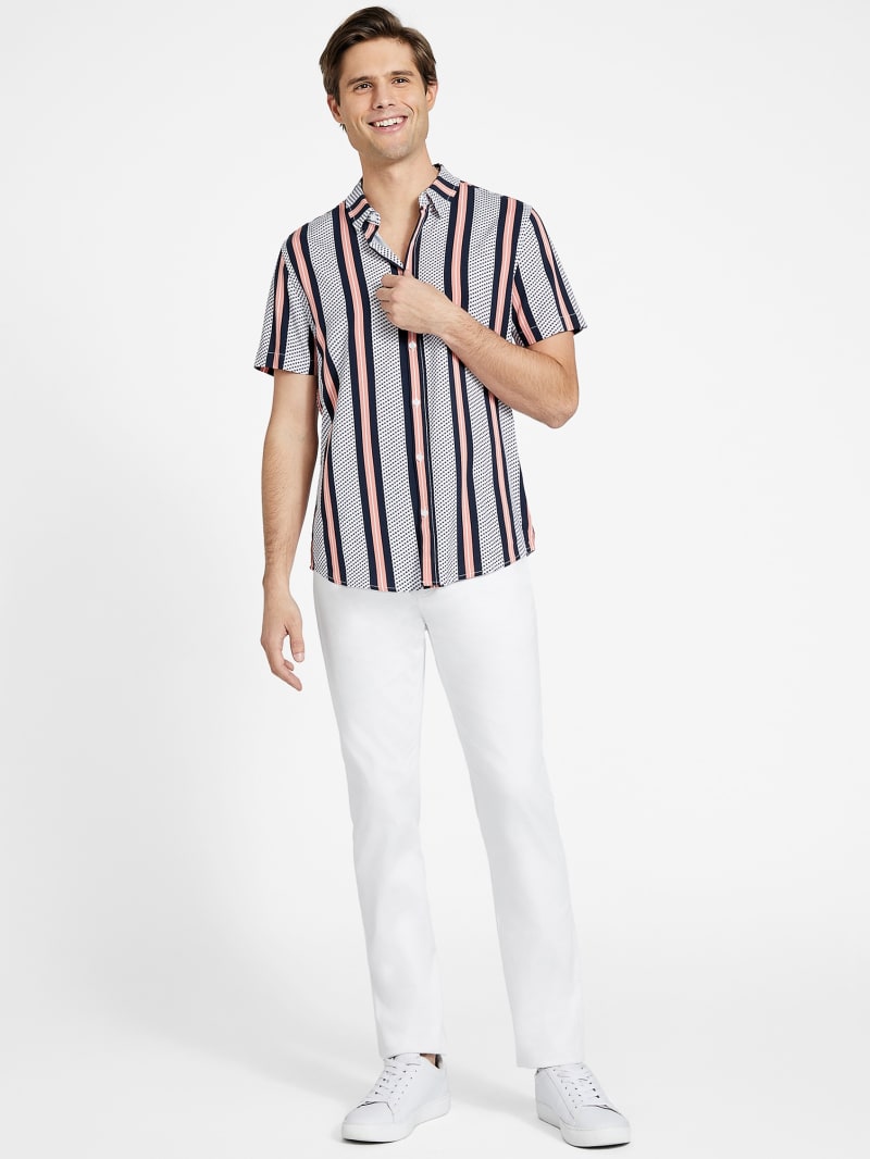 Alfie Stripe Shirt GUESS Factory