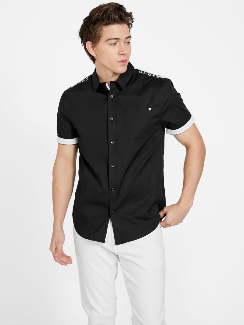 Milos Color Block Shirt GUESS Factory