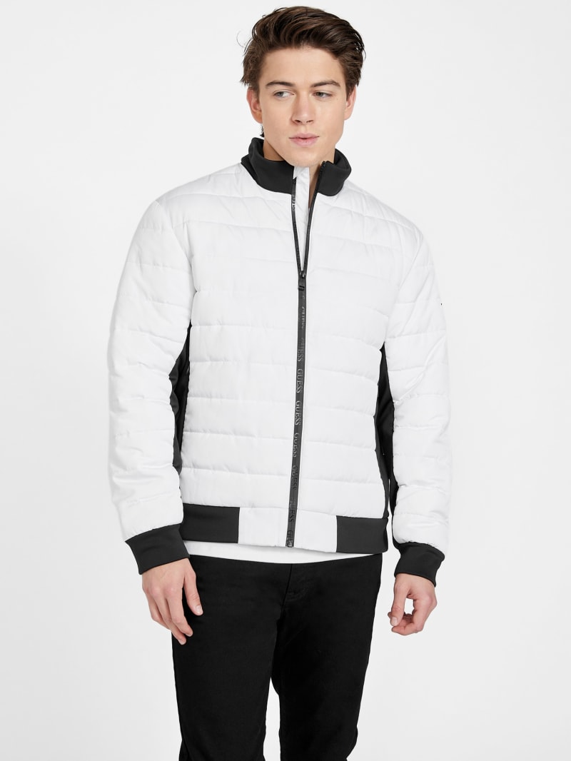 Reflective guess jacket sale