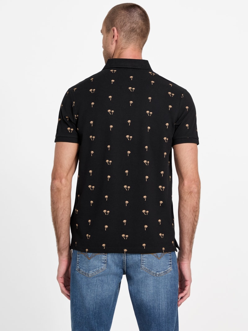 GHOSTGOLFGANG BREAKING POLO TEE (BLACK) GHOSTGOLFGANG BREAKING