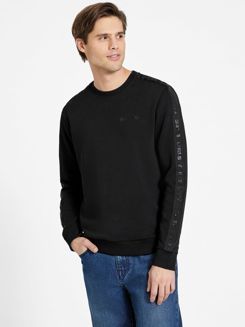 Eco Nelly Logo Tape Sweatshirt