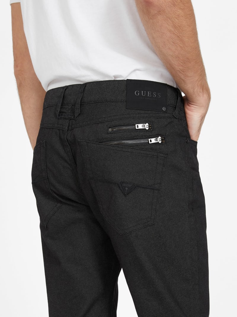 Harlem Ultra-Slim Zip Jeans | GUESS Factory