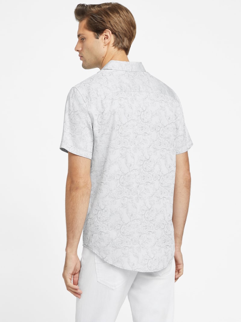 Jonas Jacquard Shirt | GUESS Factory
