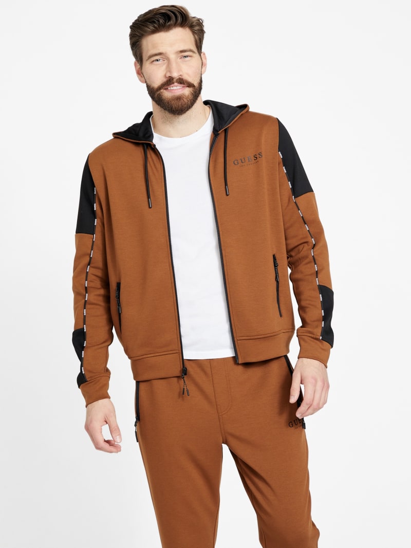 Guess color block jacket deals