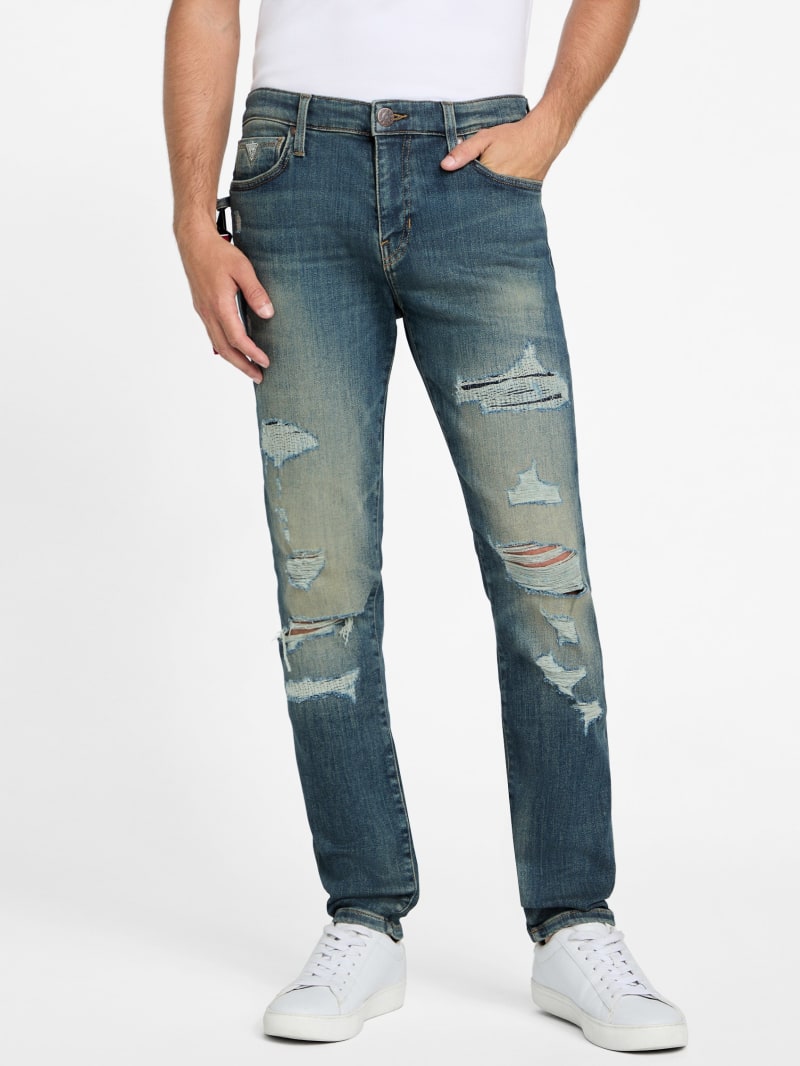Bowen Destroyed Skinny Jeans