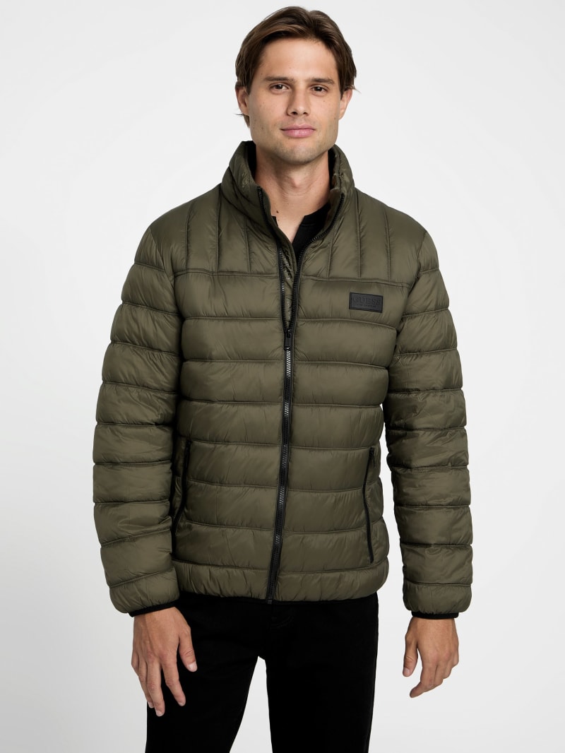 Aaron Padded Nylon Jacket | GUESS Factory
