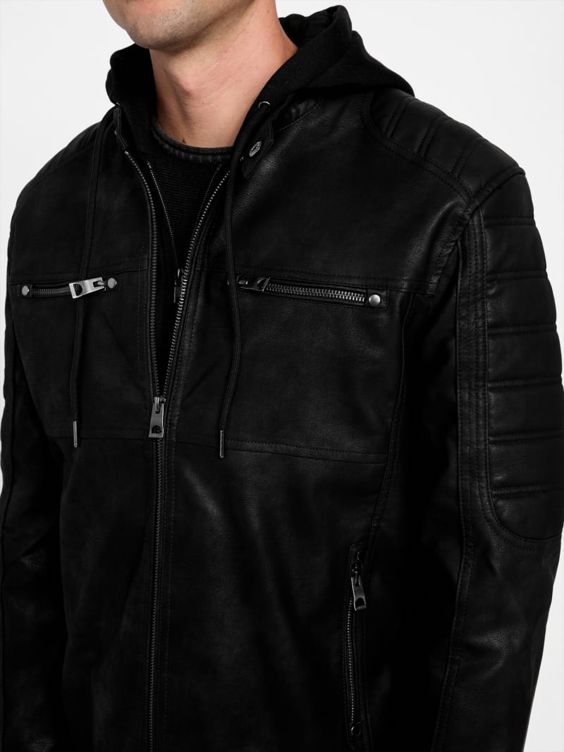 fake leather outer – BUNNY APARTMENT
