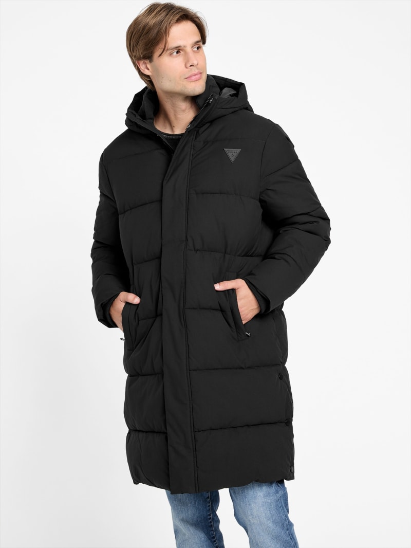 Guess joanna long puffer jacket sales