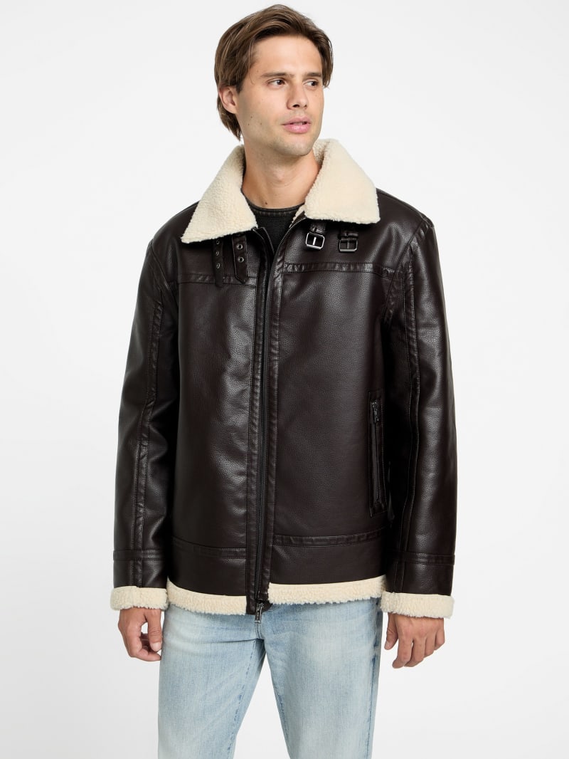 Guess suede jacket clearance
