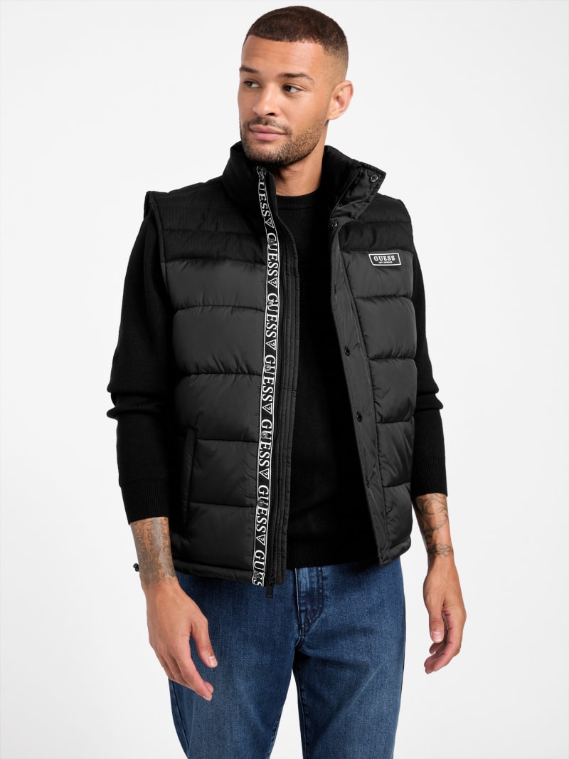 Guess puffer vest clearance