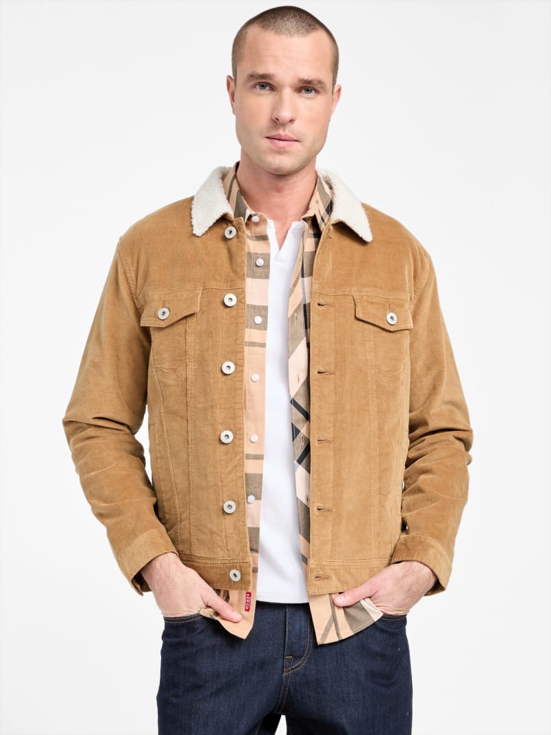 Guess corduroy jacket discount