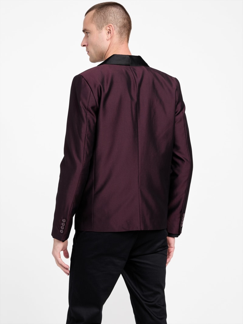 maronページ Archie Color-Block Blazer | GUESS Factory